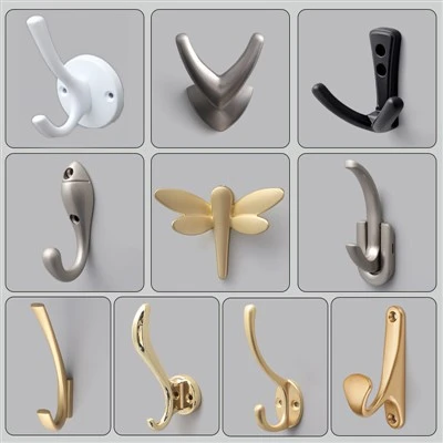 L-shaped Coat Hooks