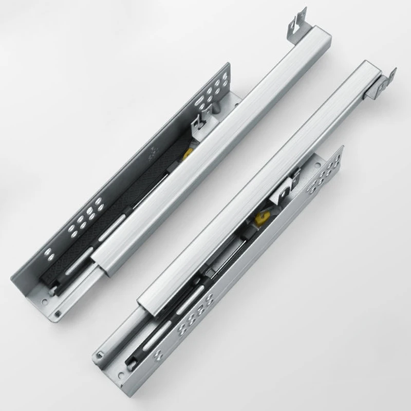 Soft Close Thin Undermount Drawer Slides