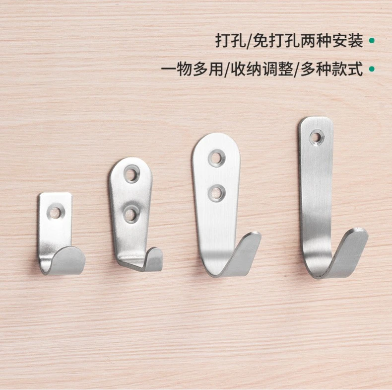 Wall Mounted Stainless Steel Clothes Hooks high quality